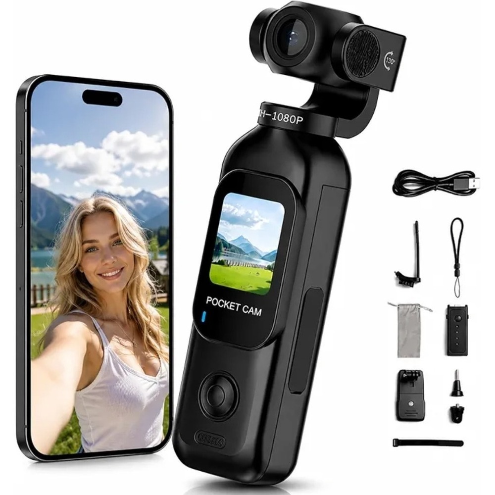 Body Camera with Audio and Video Recording Mini Wearable Body Worn Cam Portable